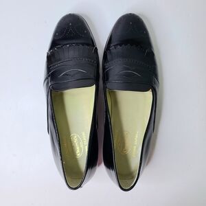 Church's Handmade Prima Classe Black Wingtip Brogue Genuine Leather Shoes
